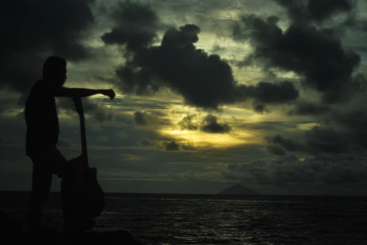 Pemandangan Pantai Anyer