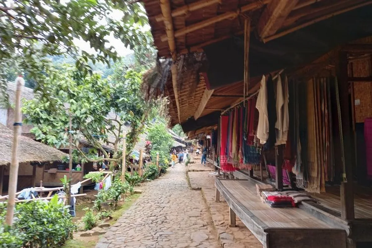 Pemandangan Kampung Baduy
