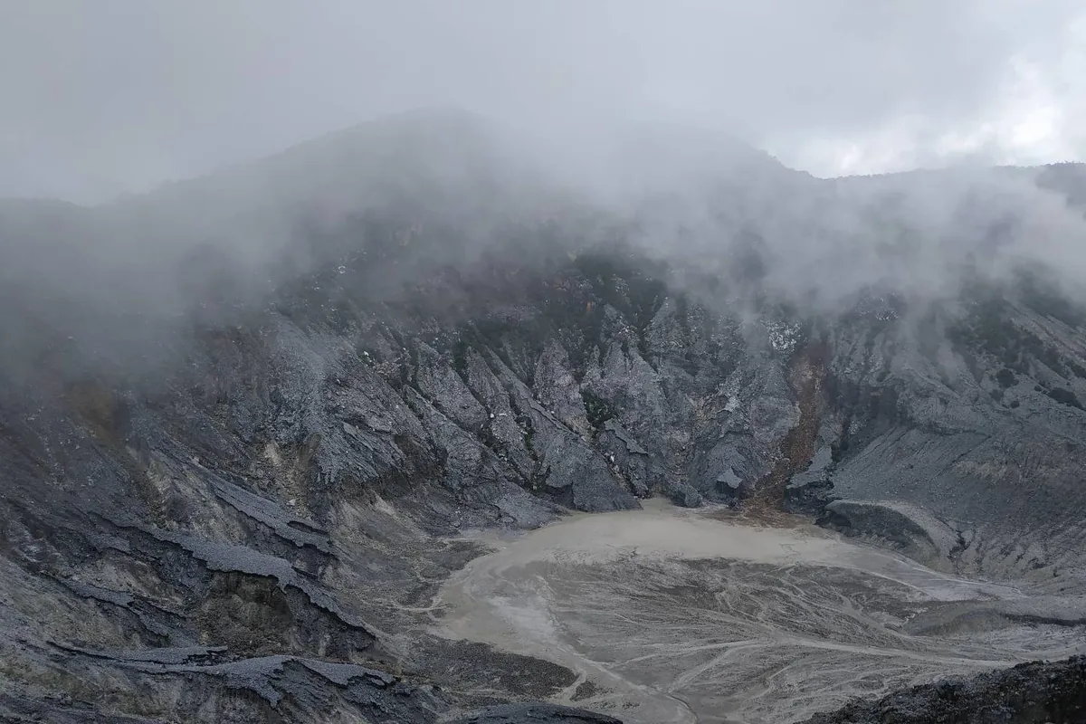 Pemandangan Tangkuban Perahu