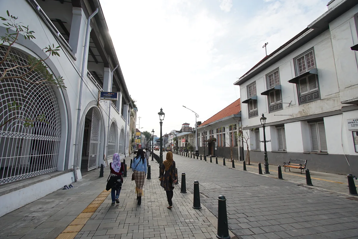 Pemandangan Kota Lama Semarang